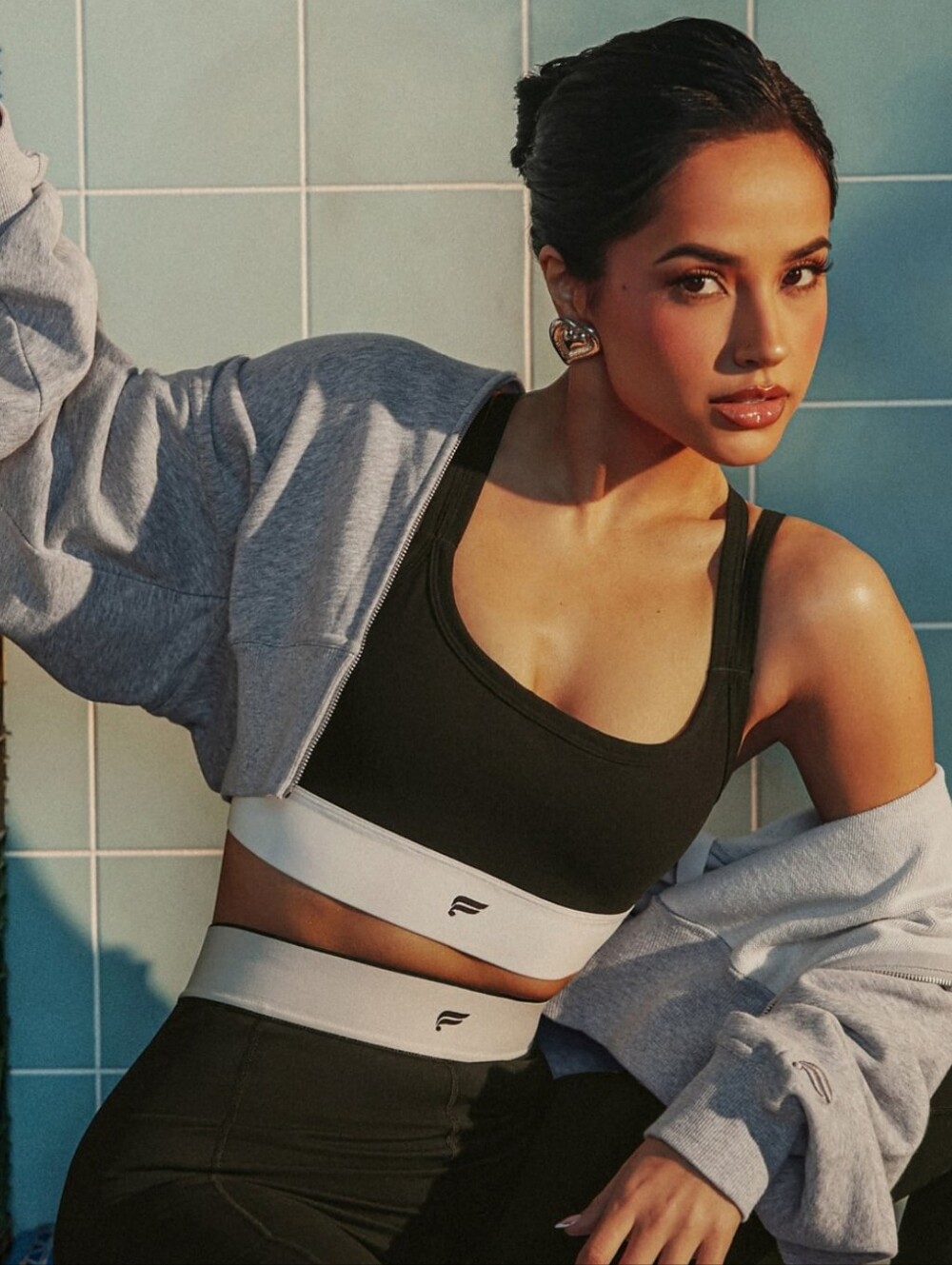 Fabletics Bra And Legging Set